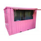 Zusammenklappbarer Stangenbehälter 3 x 2 m - Rosa RAL 3014