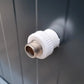 Sanitärcontainer - WC mit Waschbecken und Pissoir Anthrazit