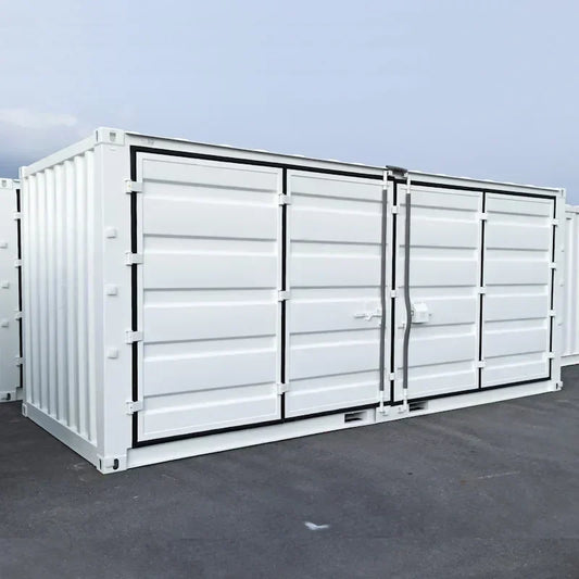 NEUER 20-FUSS-LAGERCONTAINER MIT OFFENEN SEITEN